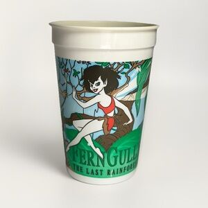 Vintage1992 PIZZA HUT Plastic Cup FERNGULLY THE LAST RAINFOREST